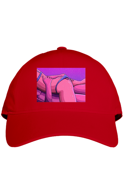 Кепка з принтом "Зняття Трусиків З Дівчини". Гола, тіла, труси. 2070702