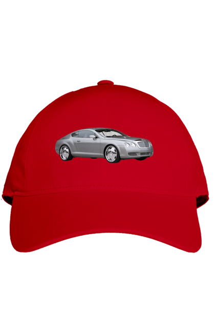 Кепка з принтом "Авто". Авто, автомобиль, дорогий автомобіль, сірий автомобіль, стильний автомобіль. 2070702