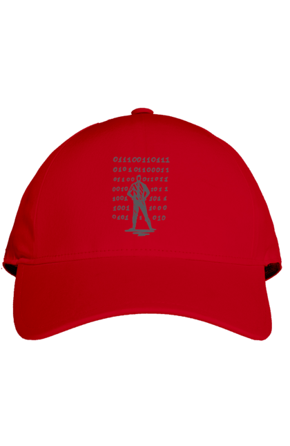 Кепка з принтом "Програміст". Angular, c, css, html, it, javascript, jquery, php, python, react, svelt, vue, айтишник, айті, гумор, код, кодувати, прогер, програміст, програмісти, ти ж, ти ж програміст, тиж програміст. 2070702