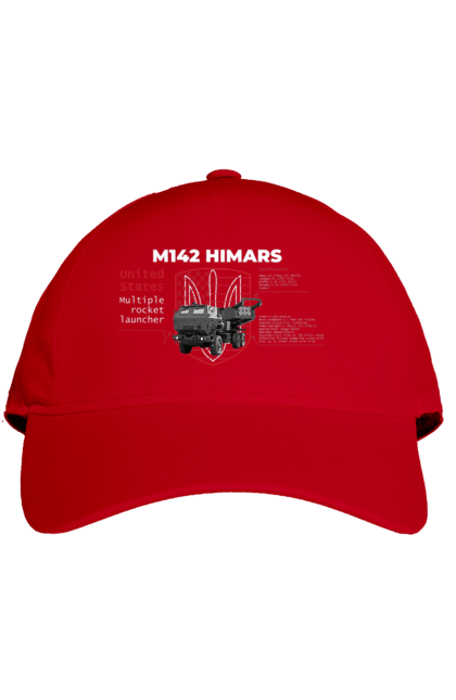 Cap with prints M142 HIMARS. Himars, industrious, m142 himars, weapon. 2070702