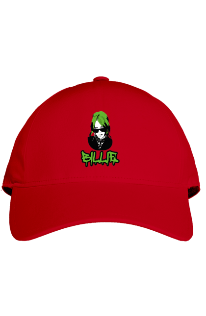Кепка з принтом "Billie Eilish". Активістка, біллі айліш, мизукант, права, співачка, тварини. 2070702