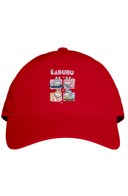 Кепка з принтом "Сон Labubu". Labubu, weird cute, іграшки, лабубу. 2070702