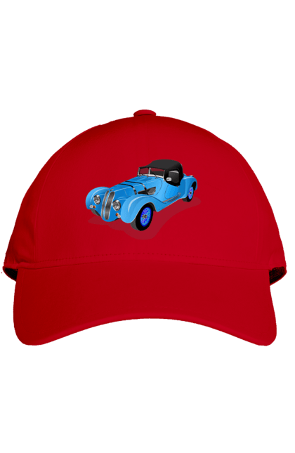 Кепка з принтом "Автомобіль". Авто, автомобиль, класика, старовинна машина, старовинний. 2070702