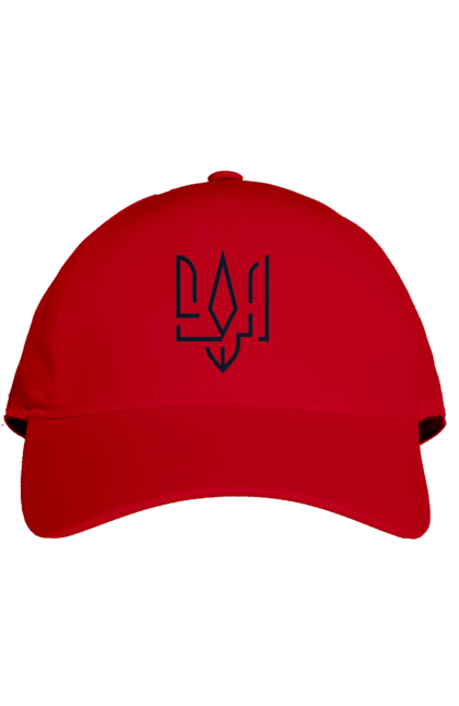 Кепка з принтом "Тризуб малий". Герб, герб україни, патріотичне, україна, українська символіка, українське. 2070702