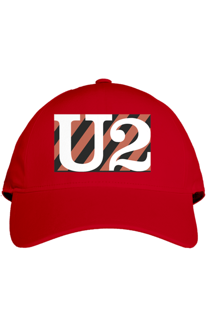 Cap with prints Group U2. Alternative rock, dance rock, group, music, post-punk, rock, soft rock, tour. 2070702