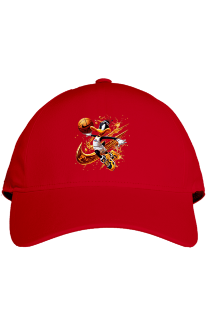 Cap with prints Daffy Duck Nike. Cartoon, character, daffy duck, duck, looney tunes, merrie melodies, nike, warner brothers. 2070702