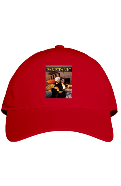 Кепка з принтом "Pakistanic". Гумор, кіно, креативні, пакістан, приколи, прикольні, смішні, титанік, тренди, фільми. 2070702