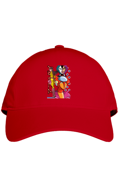 Cap with prints Mazinger Z Aphrodite. Anime, aphrodite, manga, mazinger z, mecha, robots. 2070702