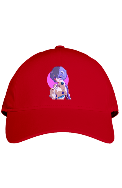 Cap with prints Evangelion Rei. Anime, evangelion, eve, kaoru, manga, rei ayanami, shinji. 2070702