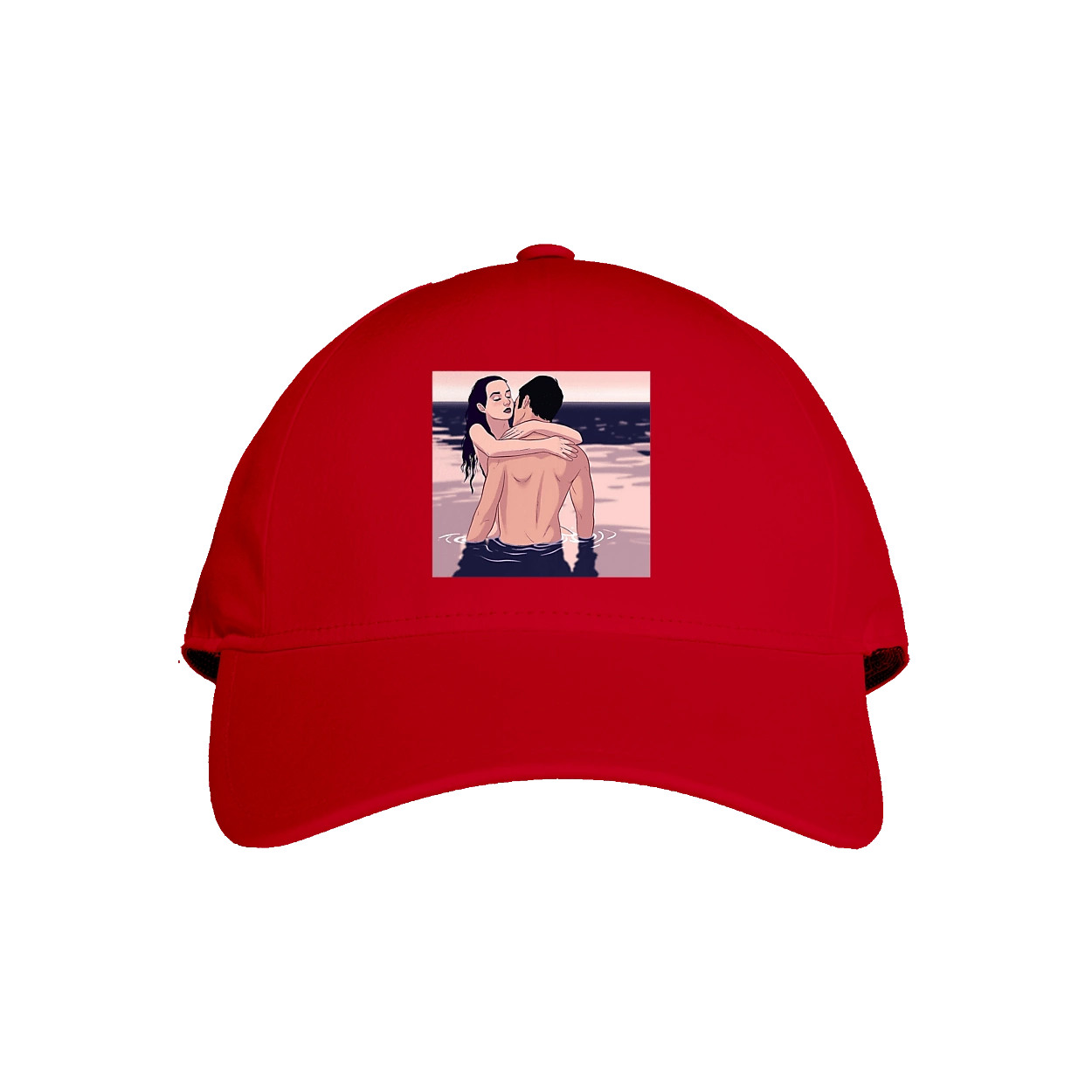 Парочка Обнімається В Річці