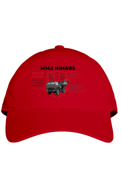 Cap with prints M142 HIMARS. Himars, industrious, m142 himars, weapon. 2070702