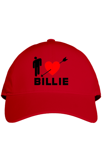 Кепка з принтом "Біллі Айліш". Біллі айліш, логотип біллі айліш, принт біллі айліш, співачка біллі айліш. 2070702
