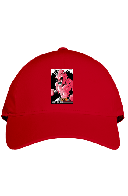 Cap with prints Dragon Ball Majin Buu. Anime, antagonist, dragon ball, majin buu, manga, tv series. 2070702