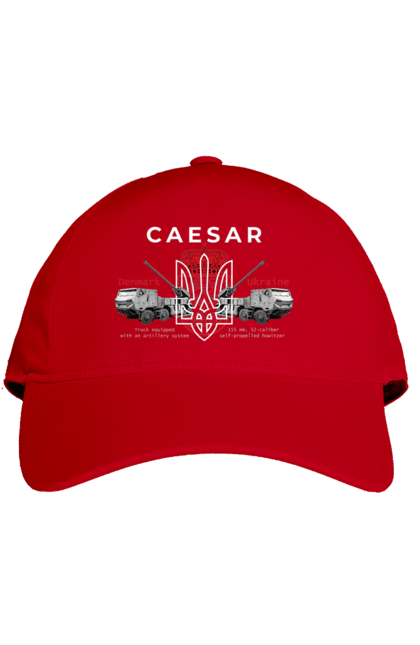 Кепка з принтом "Caesar". Caesar, himars, залужний, зброя. 2070702