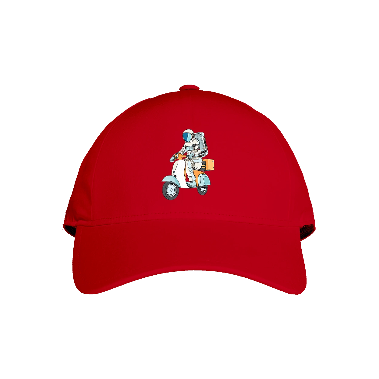 Космонавт на мотоцикле