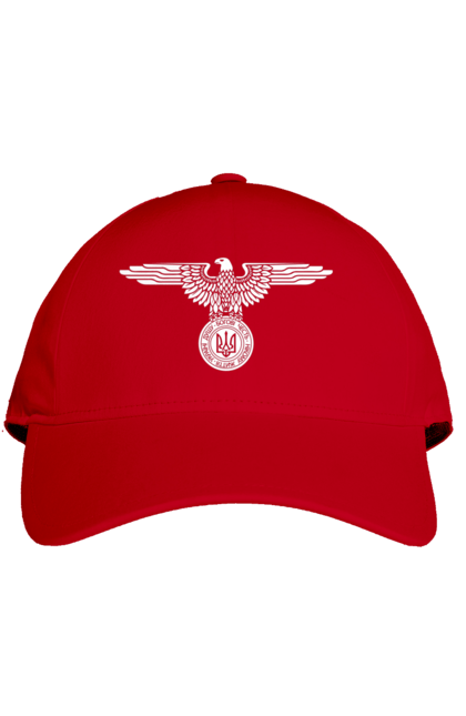 Кепка з принтом "Тризуб і Орел". Герб, герб україни, орел, патріотичне, україна, українська символіка, українське. 2070702