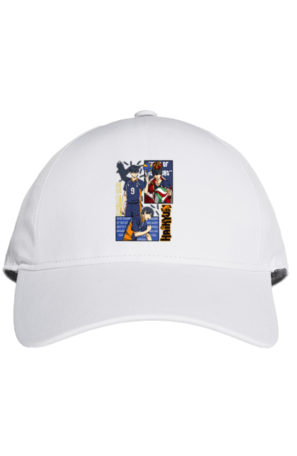 Cap with prints Haikyu!! Tobio Kageyama. Anime, haikyu, kageyama, manga, sports anime, tobio kageyama, volleyball. 2070702