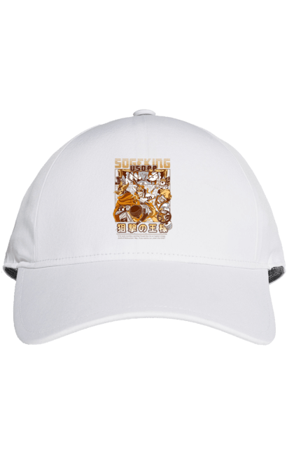 Cap with prints One Piece Usopp. Anime, manga, one piece, sniper, straw hat pirates, usopp. 2070702