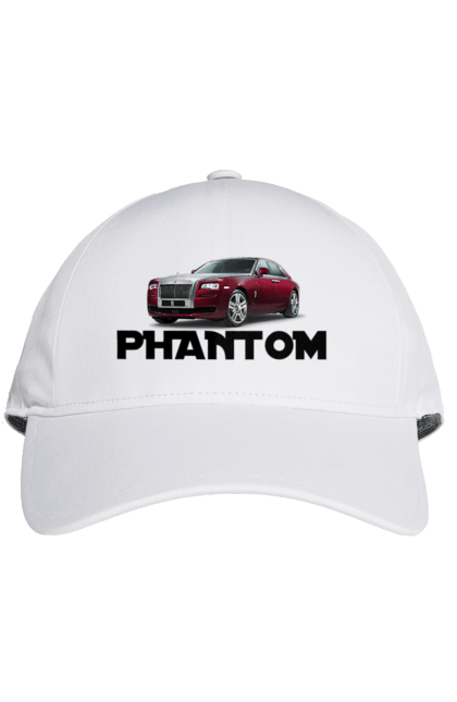 Кепка з принтом "Ролс ройс". Авто, автомобіль, люкс клас, ролс ройс, седан, фантом. 2070702