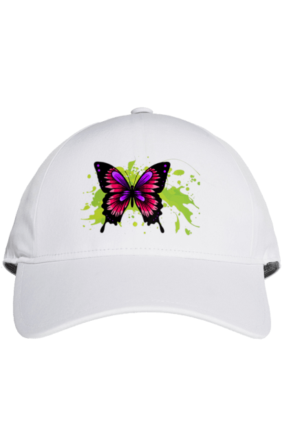 Кепка з принтом "Рожевий Метелик". Метелик. 2070702