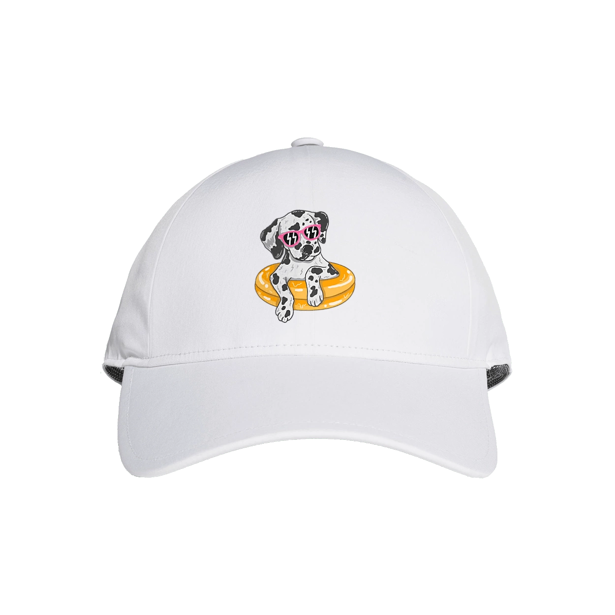 Dalmatian Swims In A Circle