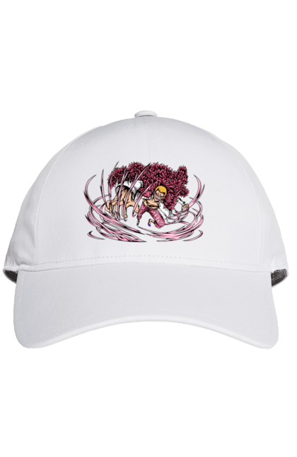 Cap with prints One Piece Donquixote Doflamingo. Anime, donquixote doflamingo, heavenly yaksha, manga, one piece, straw hat pirates. 2070702