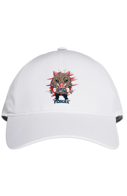 Cap with prints Demon Slayer Inosuke. Anime, demon slayer, inosuke, inosuke hashibira, kimetsu no yaiba, manga. 2070702