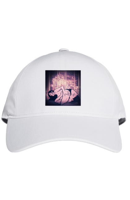 Cap with prints Adult Games Against The City. Lick, love, naked, panties. 2070702