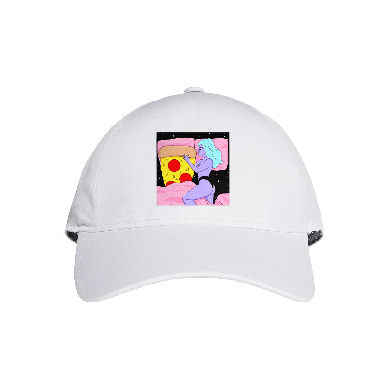 Фіолетова Дівчина І Піца