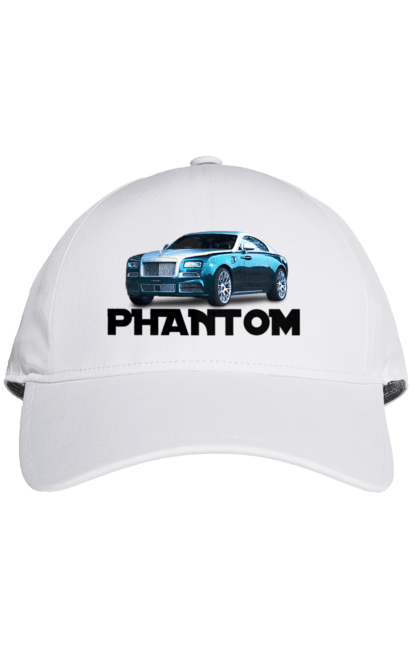 Кепка з принтом "Ролс ройс". Авто, автомобіль, люкс клас, ролс ройс, седан, фантом. 2070702