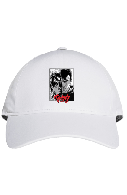 Cap with prints Berserk. Anime, berserk, griffith, guts, kentaro miura, manga. 2070702