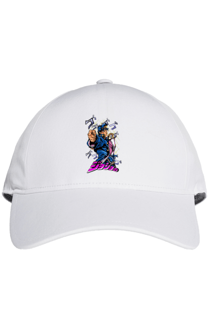 Cap with prints JOJO Jotaro. Anime, jojo, jojo`s bizarre adventure, jojo’s bizarre adventure, jotaro, jotaro kujo, manga. 2070702