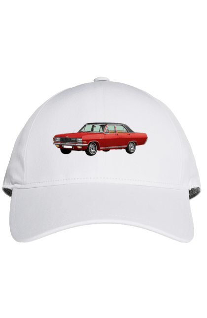 Кепка з принтом "Авто.3". Авто, професійне фото, старе авто, фото, червона гамма барв. 2070702