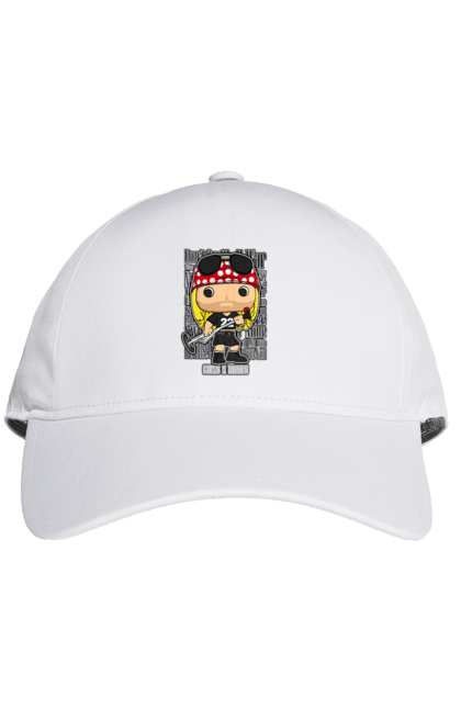 Cap with prints Guns N Roses. Guns n roses, hard rock, heavy metal, music, rock band. 2070702