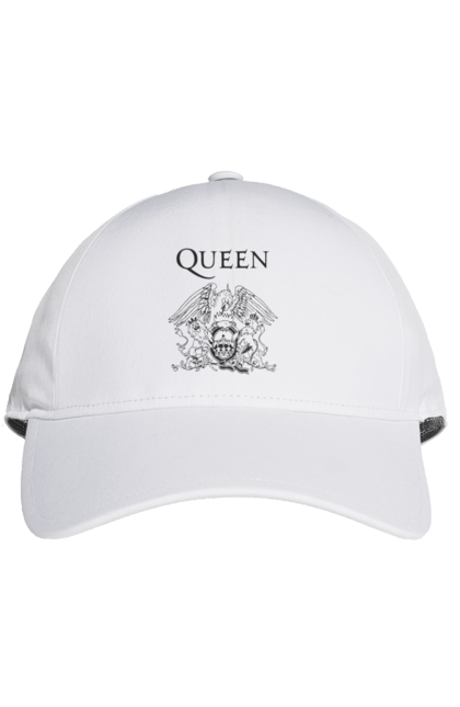 Cap with prints Queen. Glam rock, group, hard rock, music, pop rock, queen, queen, rock. 2070702