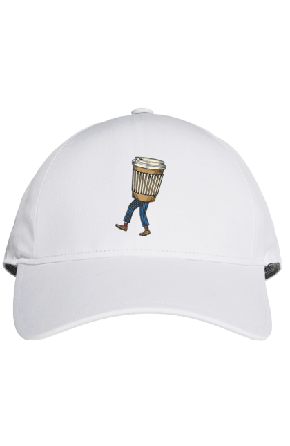 Кепка з принтом "Людина Кава". Кава. 2070702