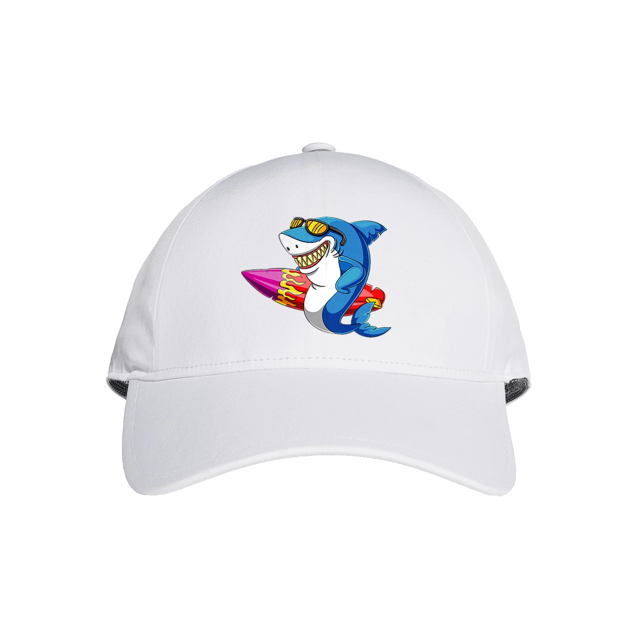 Shark With Glasses Surfing