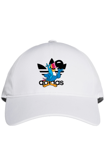 Кепка з принтом "Adidas Тукан Сем". Adidas, froot loops, toucan sam, адідас, маскот, тукан сем. 2070702