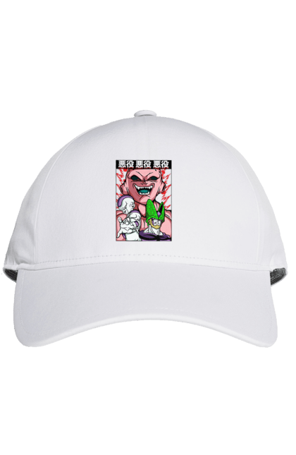 Cap with prints Dragon Ball Majin Buu. Anime, antagonist, dragon ball, majin buu, manga, tv series. 2070702