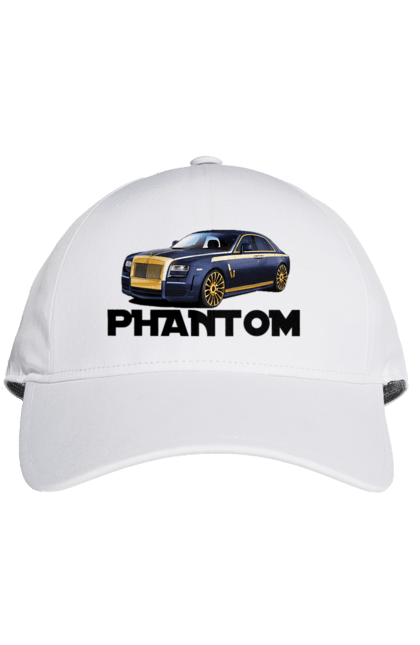 Кепка з принтом "Ролс ройс". Авто, автомобіль, люкс клас, ролс ройс, седан, фантом. 2070702