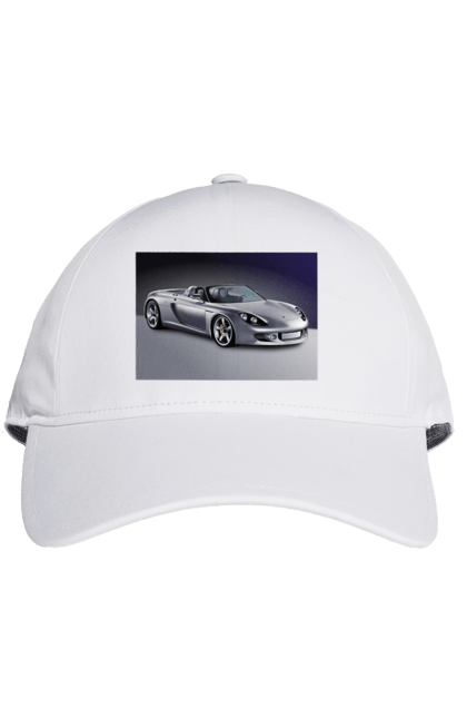Кепка з принтом "Авто.2". Авто, кольорове зображення, купе, спортивне авто, фото. 2070702