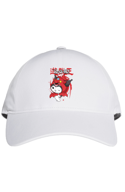 Cap with prints Yu Gi Oh! Kuromi. Anime, character, hello kitty, kuromi, my melody, sanrio, yu gi oh, yugio. 2070702