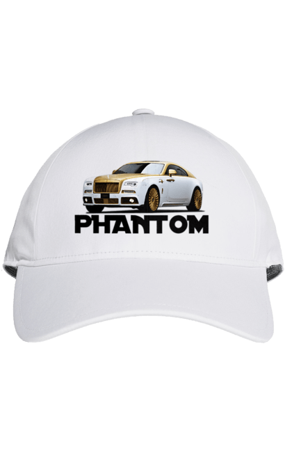 Кепка з принтом "Ролс ройс". Авто, автомобіль, люкс клас, ролс ройс, седан, фантом. 2070702
