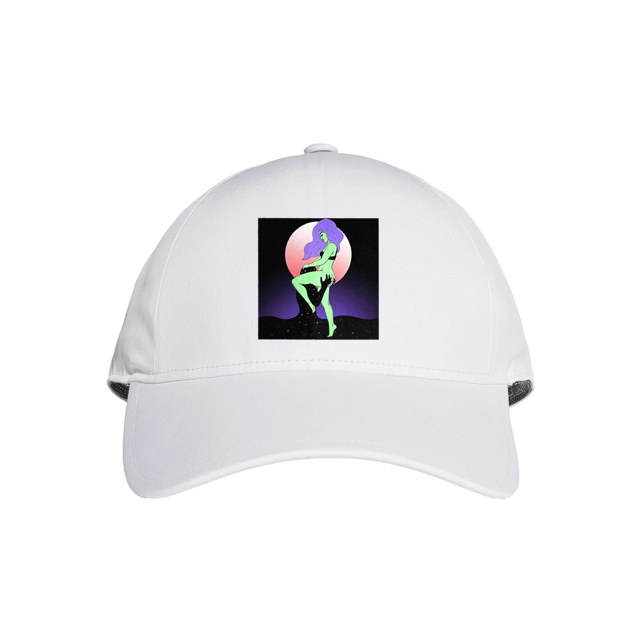 Зеленая Девушка И Луна