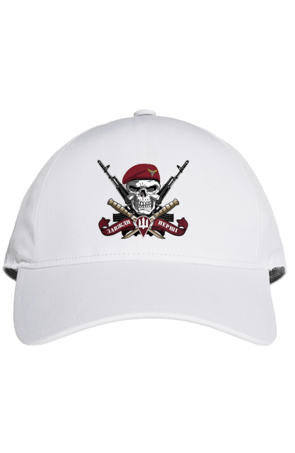 Кепка з принтом "Десантно штурмові війська". Десантно штурмові війська, дшв, з гербом, з тризубом, з українською символікою, завжди перші, зсу, патріотична. 2070702