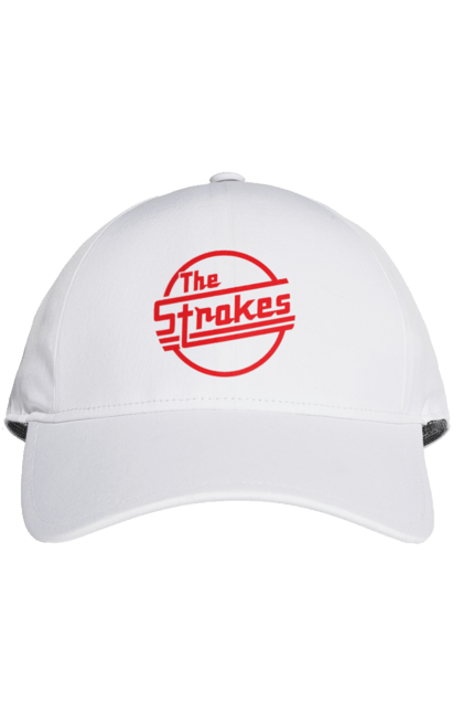 Cap with prints The Strokes. Alternative rock, garage rock, group, indie, indie rock, music, post-punk revival, rock, strokes. 2070702