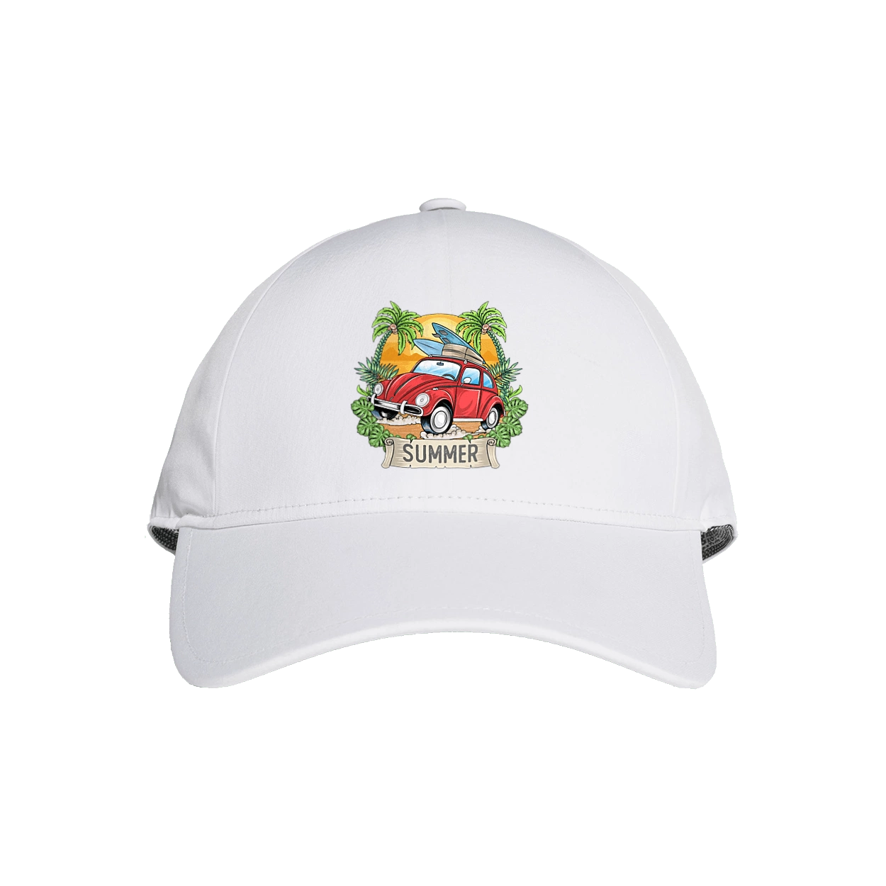 Summer, Car And Palm Trees