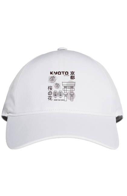 Кепка з принтом "Kyoto". Дитяча, для дітей, кіото, мала, мила, місто, подорожувати, туризм, япония. 2070702