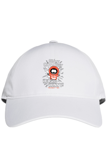 Cap with prints South Park Kenny. Cartoon series, kenny, kenny mccormick, south park. 2070702