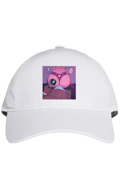 Кепка с принтом Утренний Кофе С Жопкой. Голая, жопа, кофе, трусы. 2070702